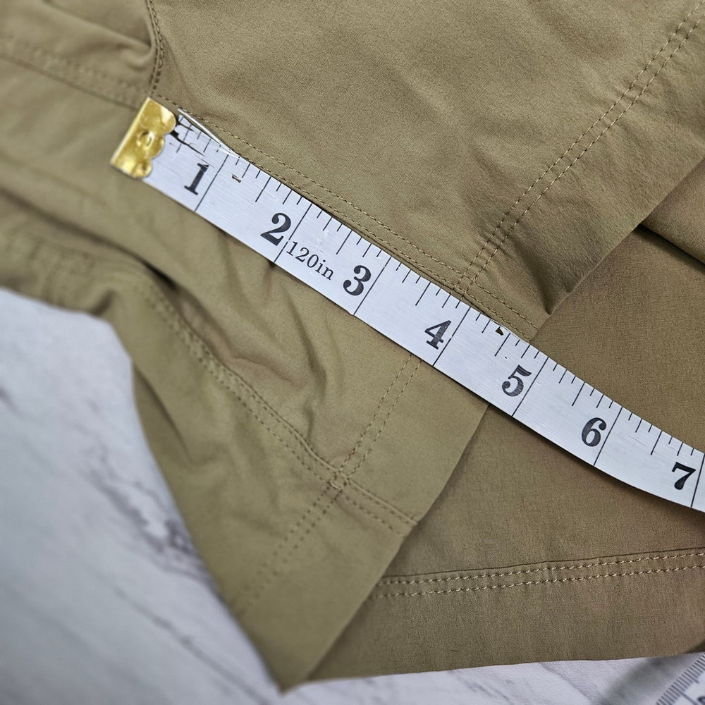 Patagonia Womens Rock Craft Shorts Tan Size 10 Hiking Climbing Outdoor Trail - Picture 6 of 15